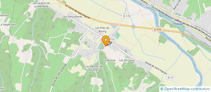 localisation de l'entreprise LE MASSICOT  POUILLE