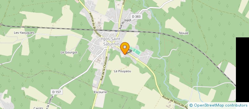 localisation de l'entreprise LE MASSIP  MORCENX-LA-NOUVELLE