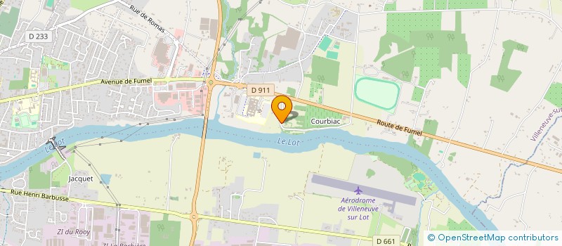 localisation de l'entreprise LE MASSON MARTEL  VILLENEUVE SUR LOT