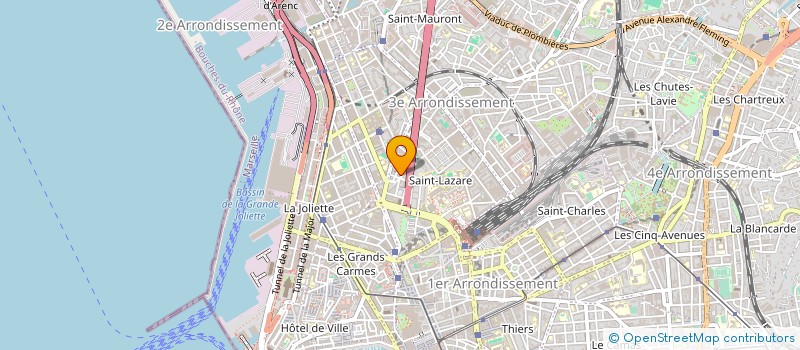 localisation de l'entreprise LE MAT ECOLE INTER TAROT DE MARSEILLE FRANCE à MARSEILLE