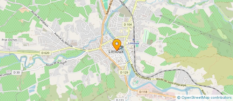 localisation de l'entreprise LE MATADOR à LIMOUX