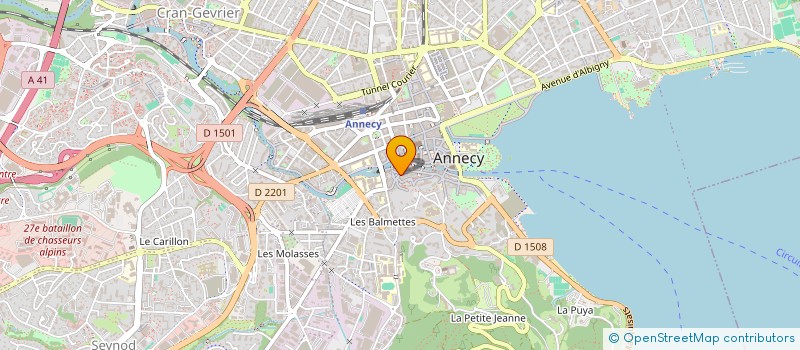 localisation de l'entreprise LE MATAFAN à ANNECY
