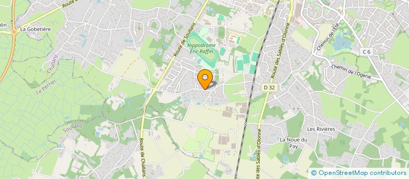 localisation de l'entreprise LE MATANTHO à CHALLANS