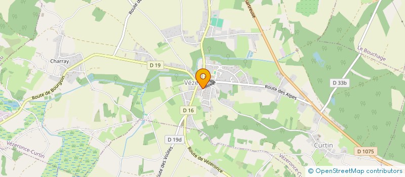 localisation de l'entreprise LE MATE  VEZERONCE-CURTIN