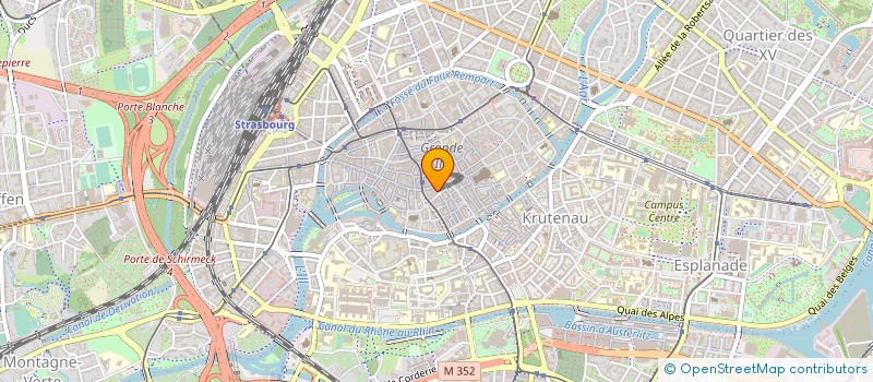 localisation de l'entreprise LE MATHIS à STRASBOURG