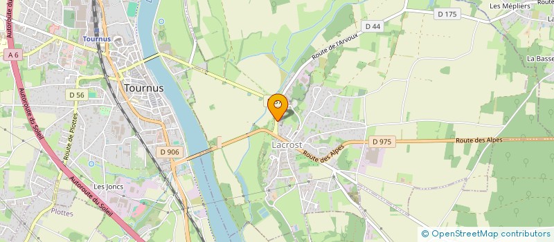 localisation de l'entreprise LE MATIN CALME  LACROST