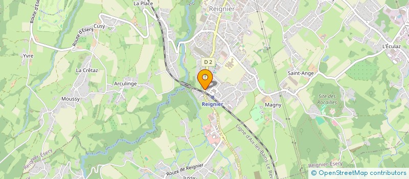 localisation de l'entreprise LE MATIN SAMY à REIGNIER-ESERY
