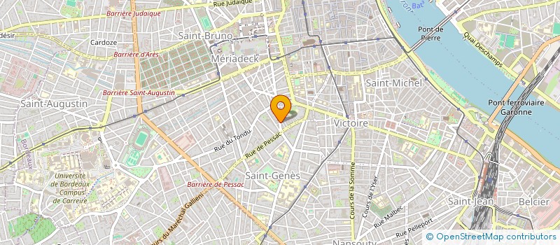 localisation de l'entreprise LE MATONGE  BORDEAUX