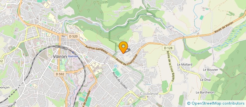 localisation de l'entreprise LE MATTRAY  COUBLEVIE