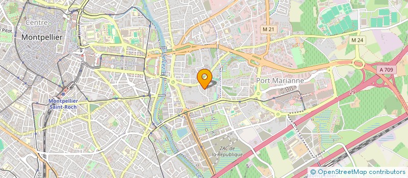 localisation de l'entreprise LE MAURICIO à MONTPELLIER