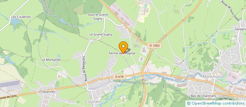 localisation de l'entreprise LE MAUSA - LES FORGES DE BAUDIN à CHILLY-LE-VIGNOBLE