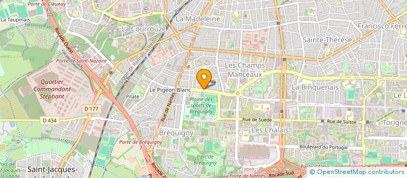 localisation de l'entreprise LE MAXIAN  RENNES