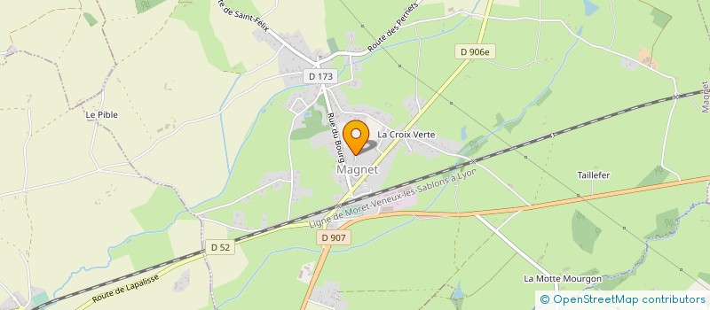 localisation de l'entreprise LE MAY à MAGNET