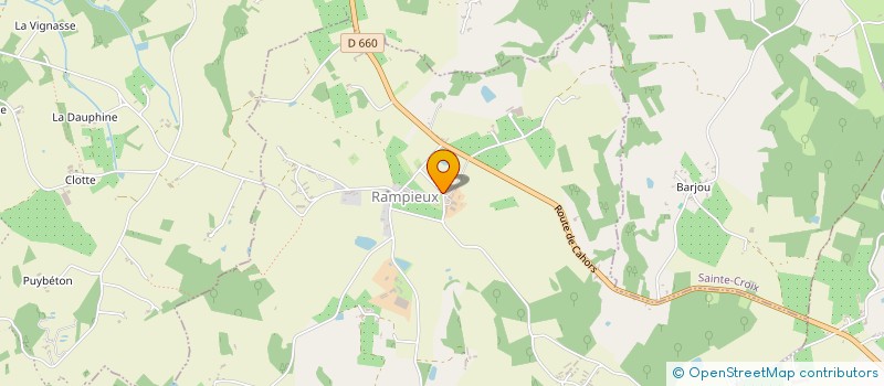 localisation de l'entreprise LE MAYNE DEL REY à RAMPIEUX