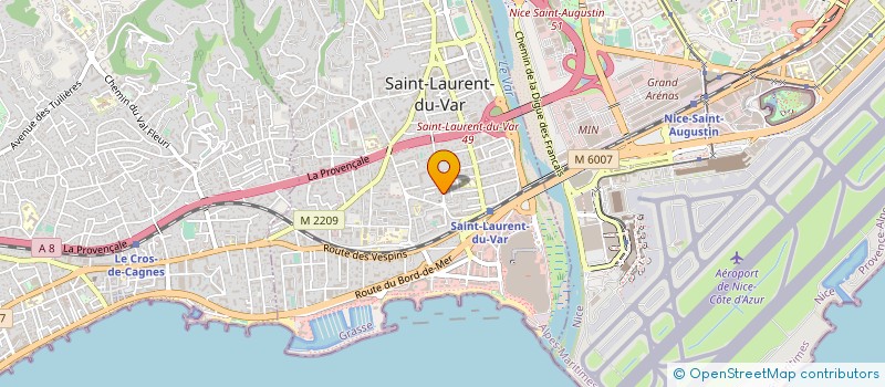 localisation de l'entreprise LE MAYNELONG à SAINT-LAURENT-DU-VAR