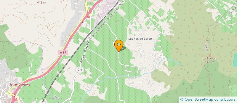 localisation de l'entreprise LE MAYON DES CUQUES à CUERS