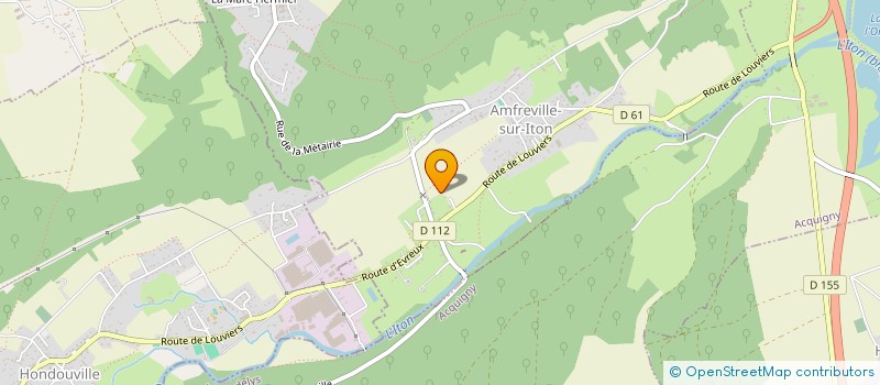 localisation de l'entreprise LE MAZ FLEURY  HONDOUVILLE