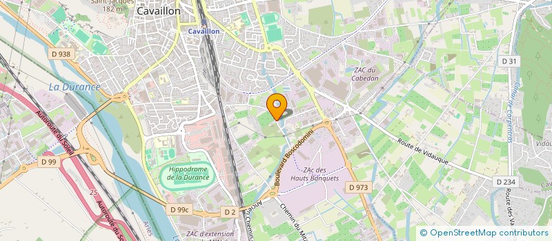 localisation de l'entreprise LE MAZAFRAN  CAVAILLON