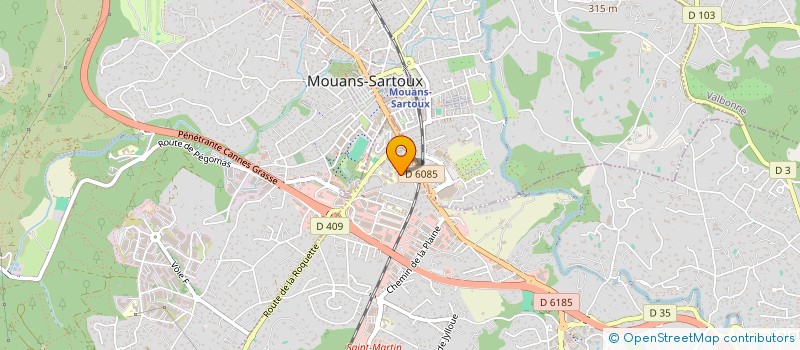 localisation de l'entreprise LE MAZEL à MOUGINS