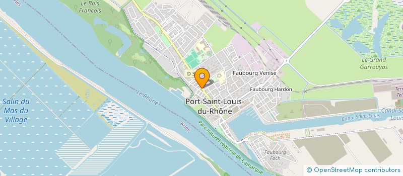 localisation de l'entreprise LE MAZET à PORT-SAINT-LOUIS-DU-RHONE