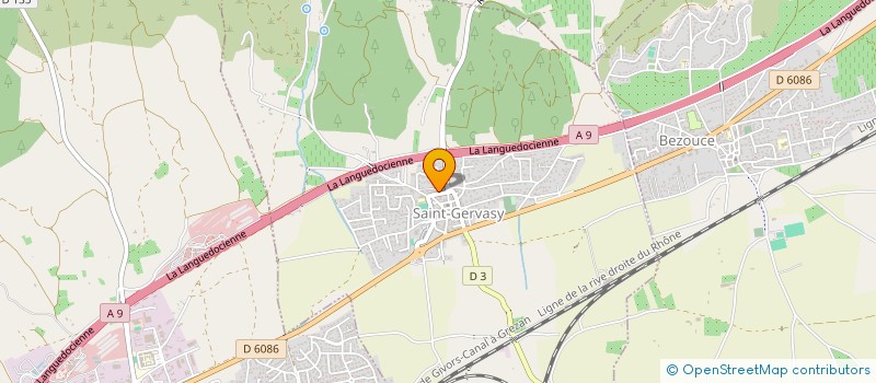 localisation de l'entreprise LE MAZET  MARGUERITTES