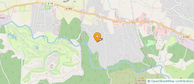 localisation de l'entreprise LE MAZET  CALLIAN