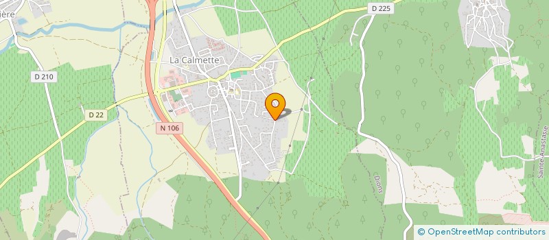 localisation de l'entreprise LE MAZET DE SAINT CHAPTES  SAINT-CHAPTES