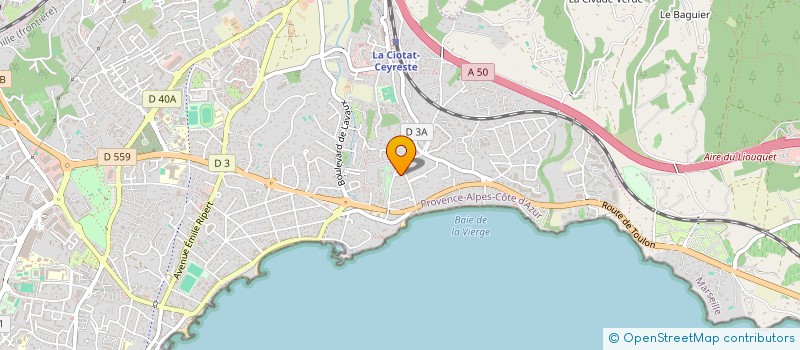 localisation de l'entreprise LE MAZIGON  LA CIOTAT