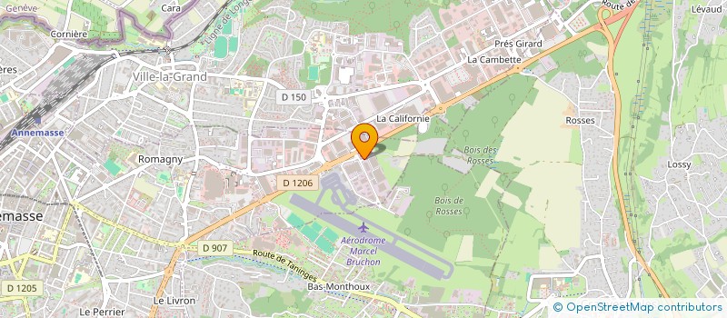 localisation de l'entreprise LE MAZOT à ANNEMASSE