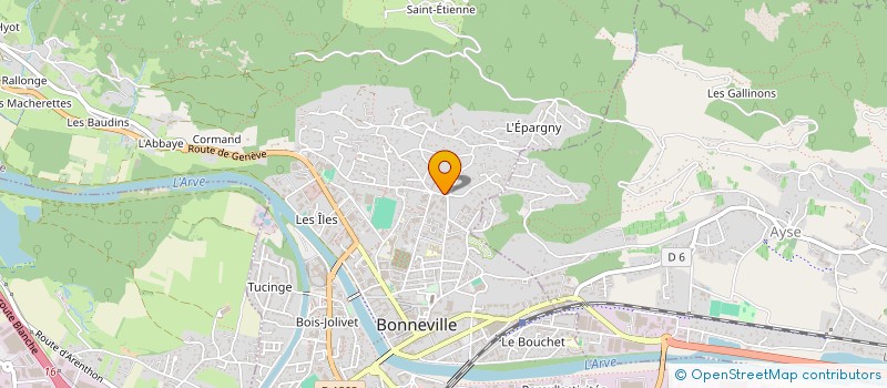 localisation de l'entreprise LE MAZOT A TITOU  BONNEVILLE