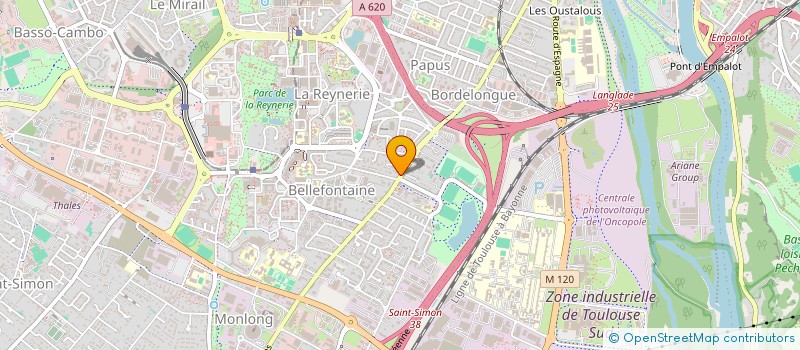 localisation de l'entreprise LE MECANICIEN DENTAIRE à TOULOUSE
