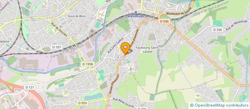 localisation de l'entreprise LE MEDAILLON D'OR  LOUVROIL