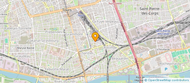 localisation de l'entreprise LE MEDECIN APRES LA MORT (ENTRAIDE SANTE)  TOURS