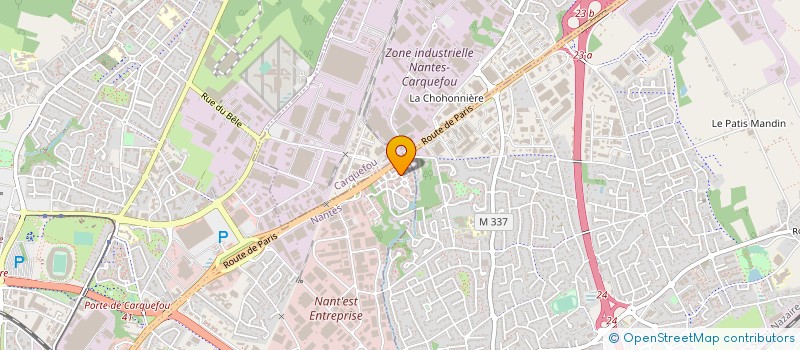 localisation de l'entreprise LE MEDIA EN 4-4-2 à NANTES