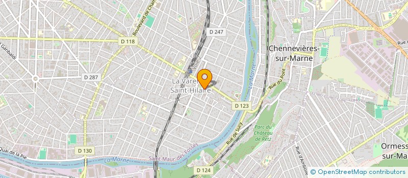 localisation de l'entreprise LE MEDICIS à SAINT-MAUR-DES-FOSSES