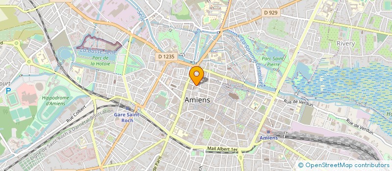 localisation de l'entreprise LE MEDITERRANEE à AMIENS