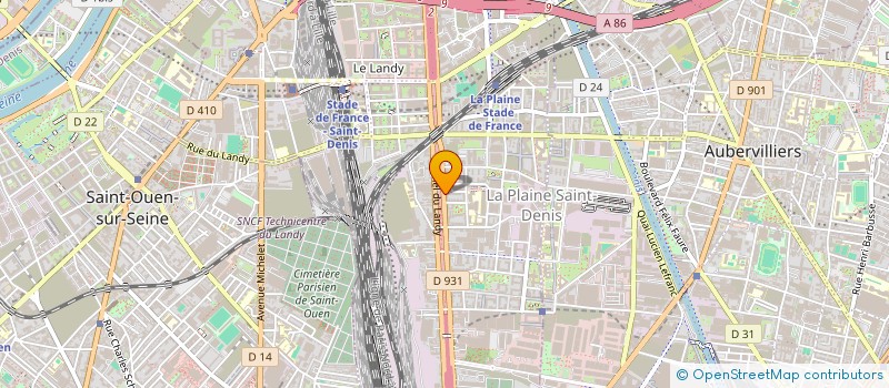 localisation de l'entreprise LE MEDITERRANEEN à SAINT-DENIS