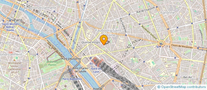 localisation de l'entreprise LE MEDITERRANEEN  PARIS