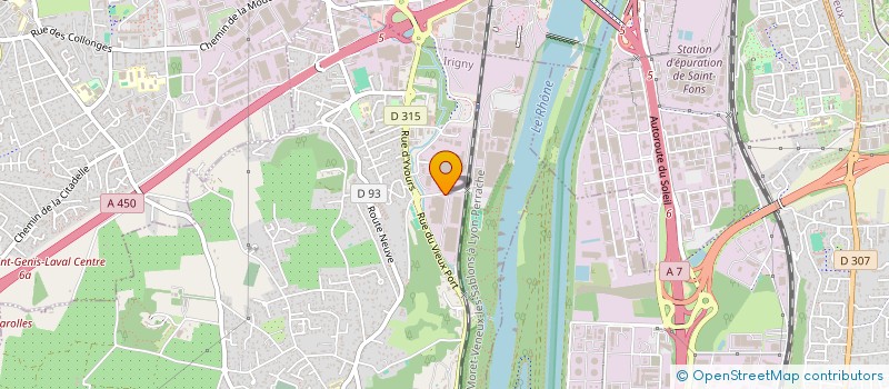 localisation de l'entreprise LE MEDITERRANEEN  IRIGNY