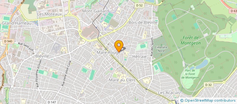 localisation de l'entreprise LE MEDITERRANEEN à LE HAVRE