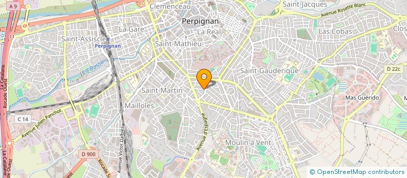 localisation de l'entreprise LE MEDOC à PERPIGNAN