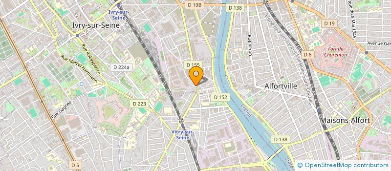 localisation de l'entreprise LE MEE DISTRIBUTION à IVRY-SUR-SEINE