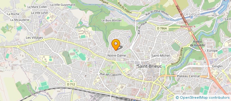 localisation de l'entreprise LE MEE INVESTISSEMENTS à SAINT-BRIEUC