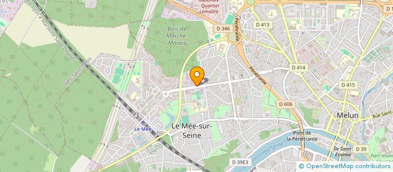 localisation de l'entreprise LE MEE PRESSE à LE MEE-SUR-SEINE