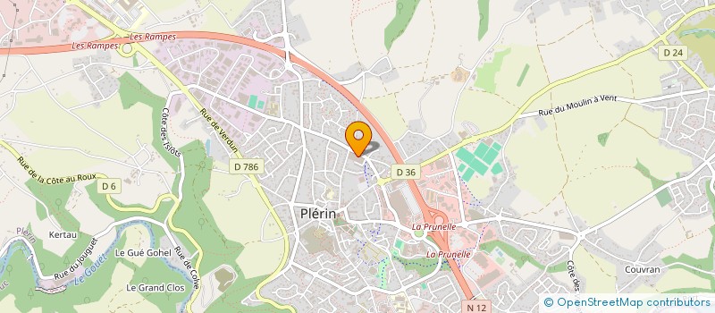 localisation de l'entreprise LE MEHAUTE INDIVISION  PLERIN