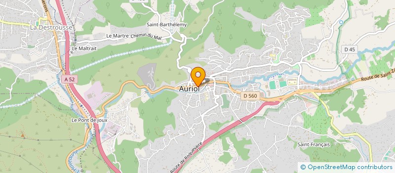 localisation de l'entreprise LE MEIGNEN-LATIMIER THEIL  AURIOL