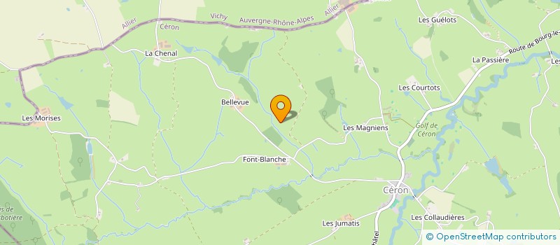 localisation de l'entreprise LE MEIX A LA ROSE  SAINT-JULIEN-DE-JONZY