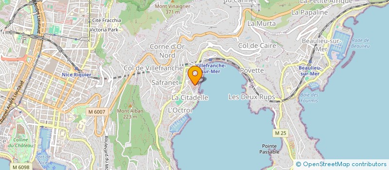 localisation de l'entreprise LE MEKONG à VILLEFRANCHE-SUR-MER