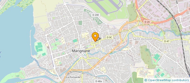 localisation de l'entreprise LE MEKONG  MARIGNANE
