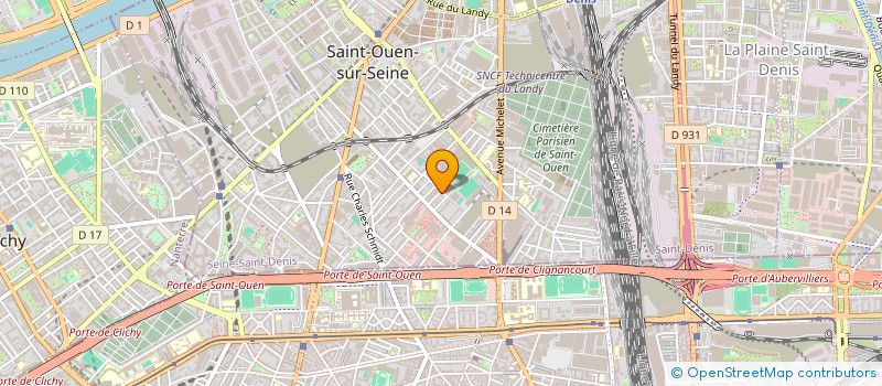 localisation de l'entreprise LE MEKONG TI PI à SAINT-OUEN-SUR-SEINE